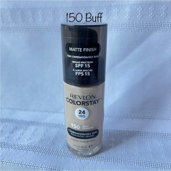Revlon Colorstay 150 Buff Foundation Makeup SPF 15 Neutral Shade Matte Finish - Picture 1 of 9